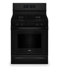  Cuisinière à gaz Whirlpool de 5,3 pi³ et de 30 po avec brûleur SpeedHeatMC - WFGS3530RB 