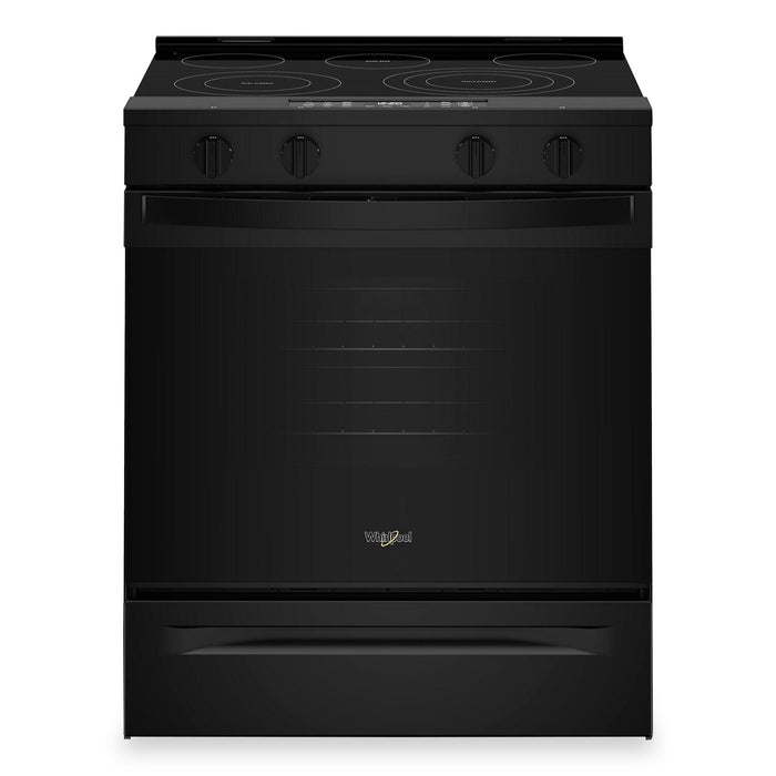 Cuisinière électrique Whirlpool de 5,3 pi³ et de 30 po avec cuisson à air - noire - YWSES5030SB