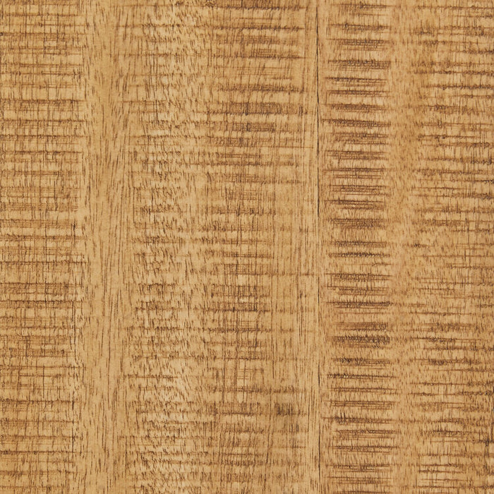 Ensemble de salle à manger Archer 6 pièces de hauteur comptoir avec table à rallonge, 72 po à 108 po, banc et 4 chaises - brun clair