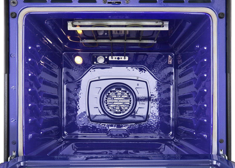 Cuisinière intelligente électrique LG de 6,3 pi3 avec friture à air - acier inoxydable noir - LSEL6333ZE 