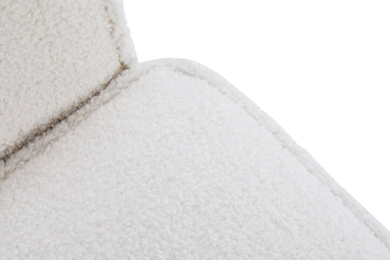 Chaise de bureau réglable Dove de Sealy de 26 po - ivoire 