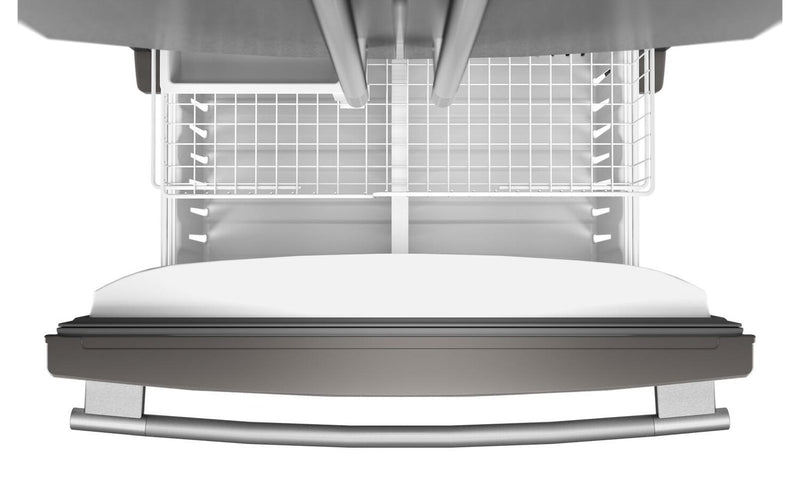 Réfrigérateur KitchenAid de 22 pi3 et de 33 po de profondeur standard à portes françaises - KRFF333SPS