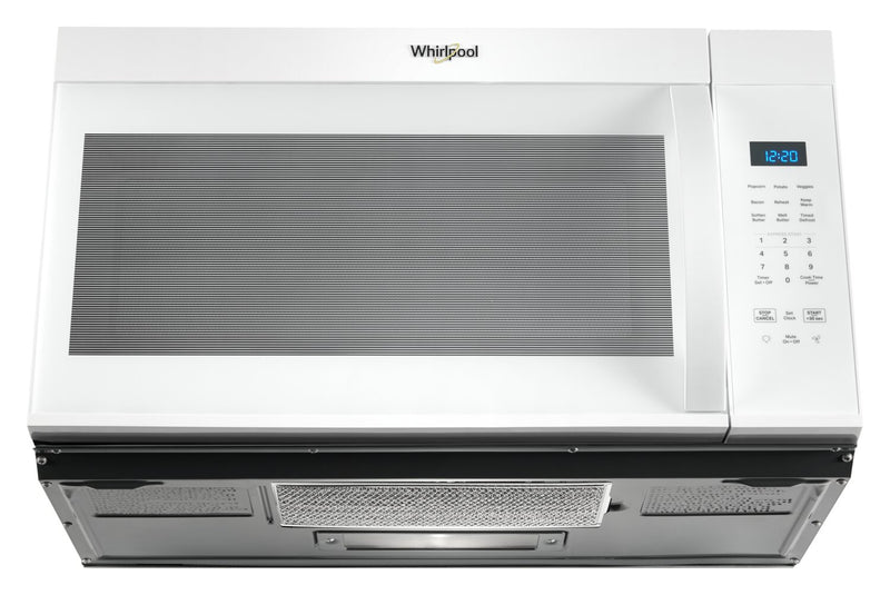 Four à micro-ondes à hotte intégrée Whirlpool de 1,7 pi3 - blanc - YWMMS3130RW