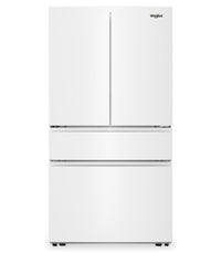  Réfrigérateur Whirlpool de 36 po et de 30 pi3 à portes françaises - blanc - WRMF3336SW