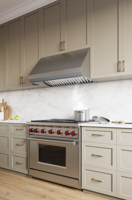 Hotte de cuisinière Broan Elite de série E60000 de 30 po de style auvent - E6030SSM 