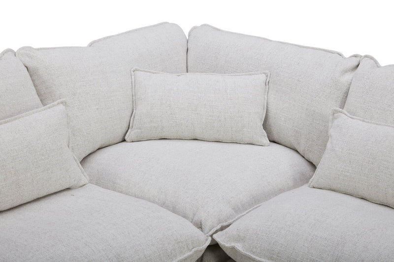 Sofa sectionnel Monaco 4 pièces - blé