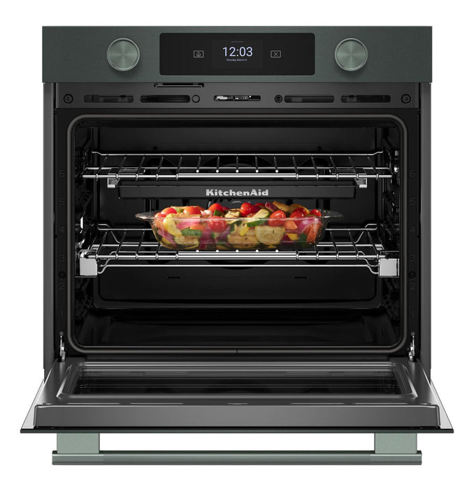 Four mural simple électrique intelligent KitchenAid de 30 po - genièvre - KOES730SJP