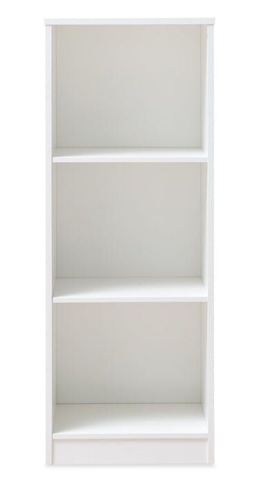 Bibliothèque William de 15,75 po à 2 tablettes - blanche