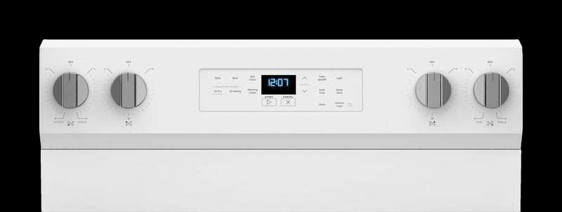 Cuisinière électrique Maytag de 5,3 pi3 et de 30 po avec friture à air sans préchauffage - blanche - YMFES6030RW