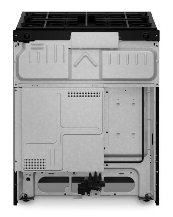 Cuisinière à gaz encastrée KitchenAid de 5,0 pi³ et de 30 po avec modes à convection - minerai noir - KSGS530SBE