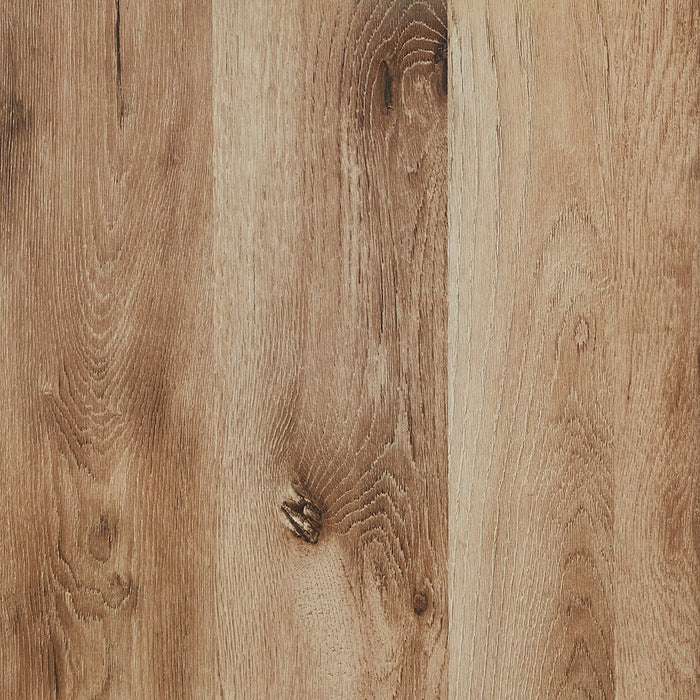 Lit de rangement Derekson naturel avec 2 tiroirs intégrés au pied du lit - format lit double