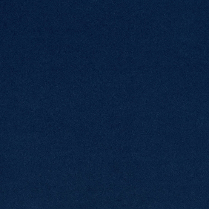 Lit plateforme rembourré Mave en tissu de velours bleu - format grand lit