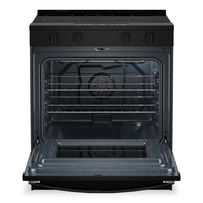Cuisinière électrique Whirlpool de 5,3 pi³ et de 30 po avec cuisson à air - noire - YWSES5030SB