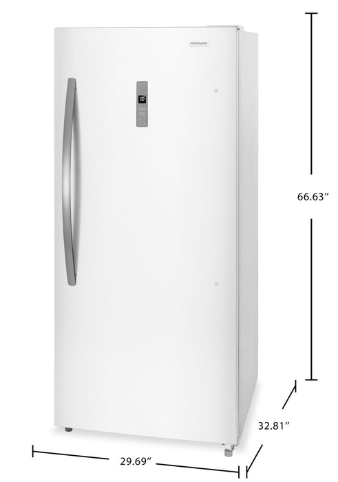 Congélateur vertical Frigidaire de 21 pi³ qui convient à une installation dans un garage - blanc - FFUV2136AW