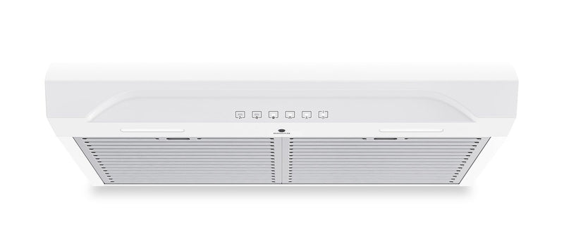 Hotte de cuisinière sous l’armoire Broan de série ALT3 de 30 po - blanche - ALT3304WW