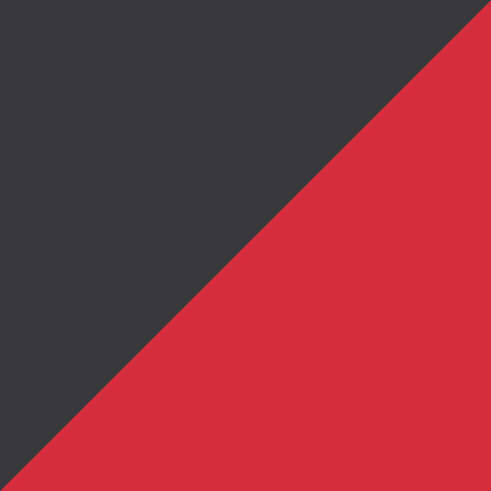 Fauteuil de jeu ergonomique Velocity de 24 po - noir et rouge