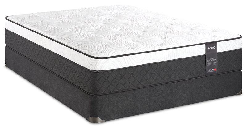 Ensemble matelas ferme à Euro-plateau Encore Echo de Springwall pour grand lit 