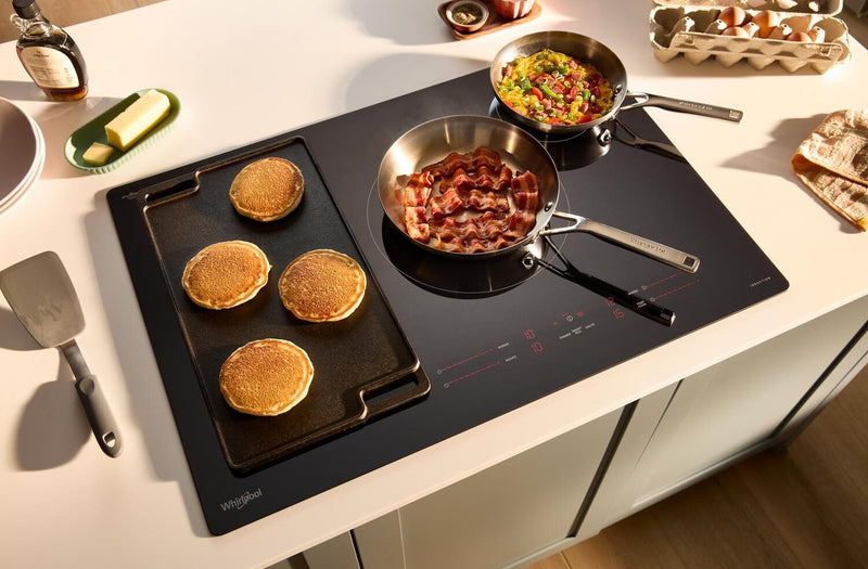 Surface de cuisson à induction Whirlpool de 36 po à 5 éléments - acier inoxydable - WCIT7536SS