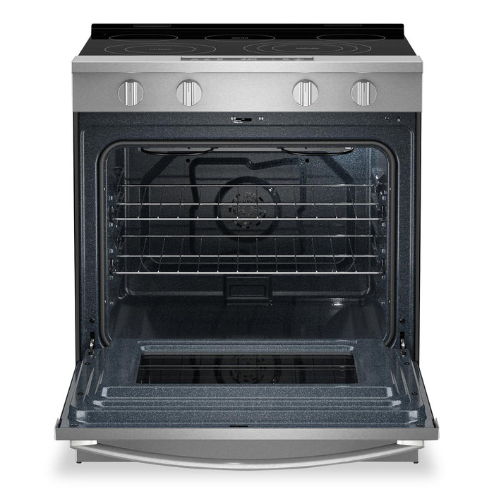 Cuisinière électrique Whirlpool de 30 po avec cuisson à air - acier inoxydable résistant aux traces de doigts - YWSES5030SZ 