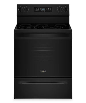 Cuisinière électrique Whirlpool de 5,3 pi3 avec cuisson à air – noire - YWFES5730SB