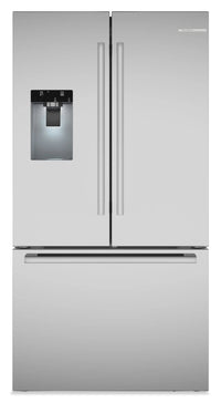  Réfrigérateur Bosch de 21,6 pi³ à portes françaises à congélateur inférieur - Acier inoxydable - B36CD52SNS