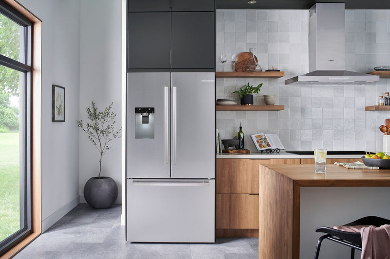 Réfrigérateur Bosch Série 500 de 36 po et de 26 pi3 à portes françaises - Acier inoxydable  - B36FD52SNS
