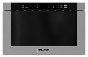 Tiroir four à micro-ondes encastré Thor Kitchen de 24 po et de 1,2 pi3 - TMD2402