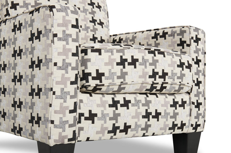 Fauteuil d’appoint Sawyer de 31 po en tissu - multicolore