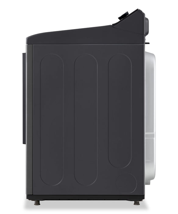 Sécheuse électrique LG de 7,3 pi³ avec détection IA et ThinQMD - noir platine - DLE8200L