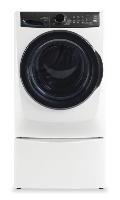 Laveuse à chargement frontal Perfect SteamMC Electrolux de 5,2 pi3 avec lavage LuxCareMD Plus - ELFW7738AW