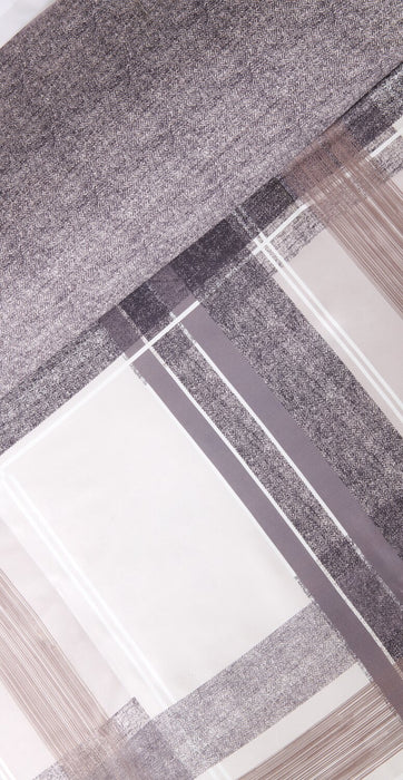 Ensemble d’édredon Connor de 3 pièces pour très grand lit - brun