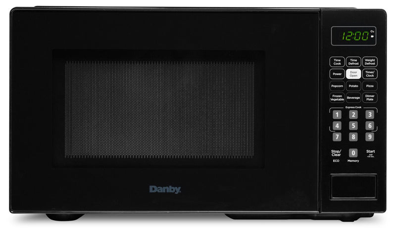 Four à micro-ondes de comptoir Danby de 0,7 pi³ avec dégivrage automatique - noir - DBMW0721BBB