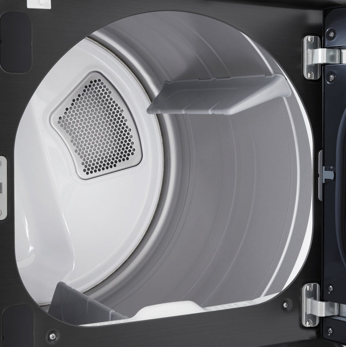 Sécheuse électrique LG de 7,3 pi³ avec détection IA et ThinQMD - noir platine - DLE8200L