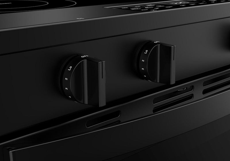 Cuisinière électrique Whirlpool de 5,3 pi³ et de 30 po avec cuisson à air - noire - YWSES5030SB