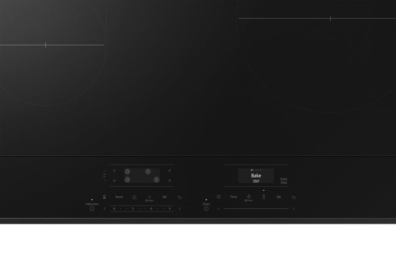 Cuisinière à induction encastrée Samsung de 6,3 pi³ avec friture à air - acier inoxydable - NSI6DG9300SRAC