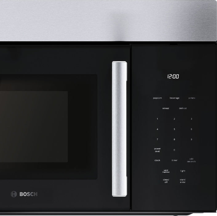 Four à micro-ondes à hotte intégrée Bosch de série 100 - acier inoxydable - HMV1055C\t