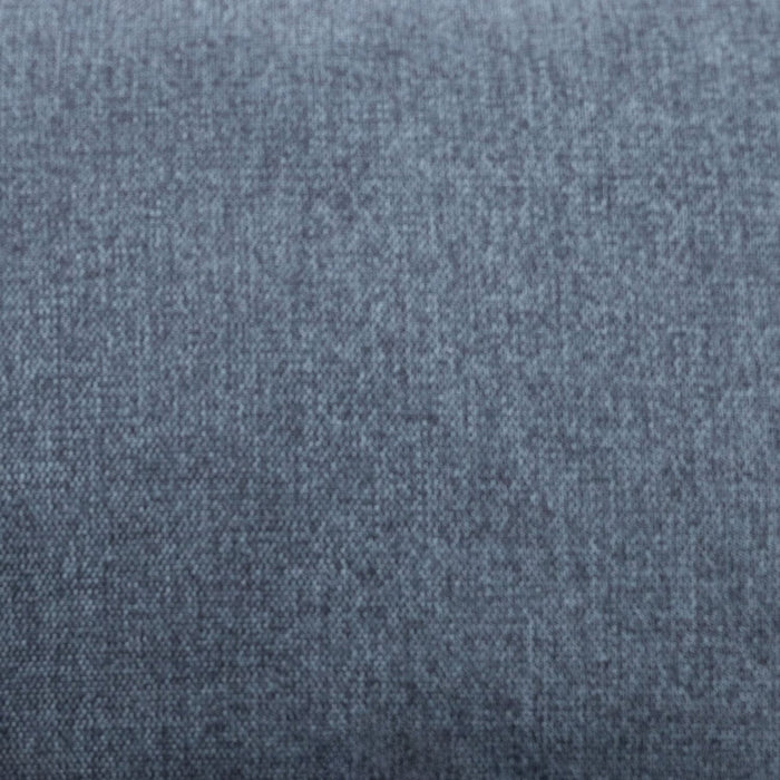 Sofa sectionnel Kassia de Kort & Co. 2 pièces en tissu d’apparence lin avec base et pattes en bois - bleu