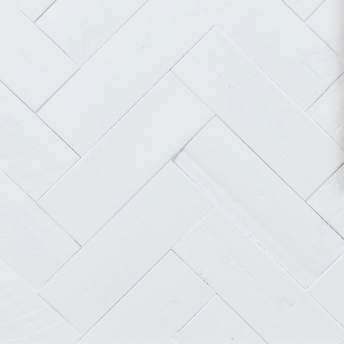 Armoire décorative Keena de 40 po en bois massif - blanche