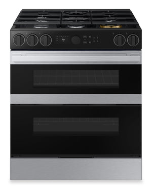 Cuisinière à gaz encastrée Samsung de 6,3 pi³ avec fonction Flex DuoMC - acier inoxydable - NSY6DG8550SRAC