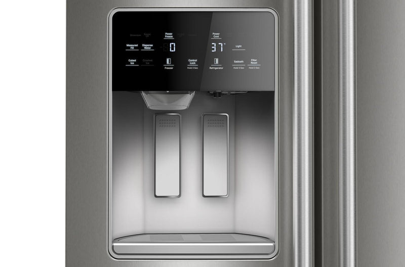 Réfrigérateur Maytag de 20,8 pi³ et de 36 po à compartiments juxtaposés - acier inoxydable résistant aux traces de doigts - MRSC6636RZ