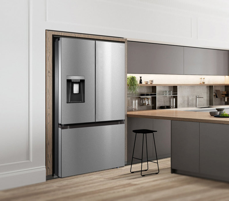 Réfrigérateur intelligent Midea de 36 po et de 29,3 pi³ à portes françaises - acier inoxydable - MRF29D2AST