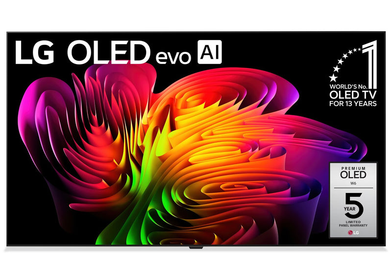 Téléviseur intelligent DELO evo LG W6 4K de 83 po avec IA (OLED83W6PUA.ACC) - modèle 2026