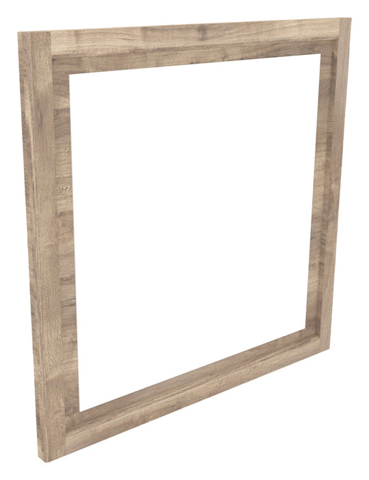 Miroir de commode de chambre à coucher Oakley, fabriqué au Canada - naturel