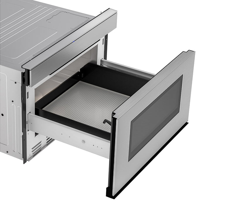 Tiroir four à micro-ondes intelligent encastré Sharp de 1,2 pi³ et de 24 po - acier inoxydable - SMD2479KC