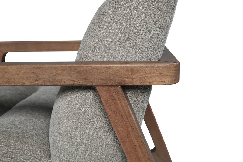 Fauteuil d’appoint Cove de 28 po en tissu de chenille - vert 
