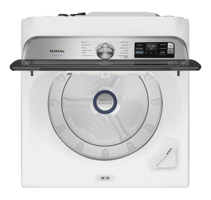 Laveuse intelligente Animal Pet Pro de Maytag à chargement par le haut de 6,0 pi3 - blanche - MTW7205RW