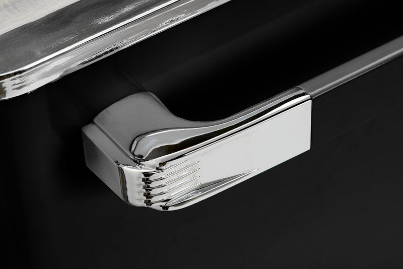 Lave-vaisselle Classic Rétro par Unique de 24 po et de 45 dBA avec commandes sur le dessus - noir minuit - UGP-24CR DW B