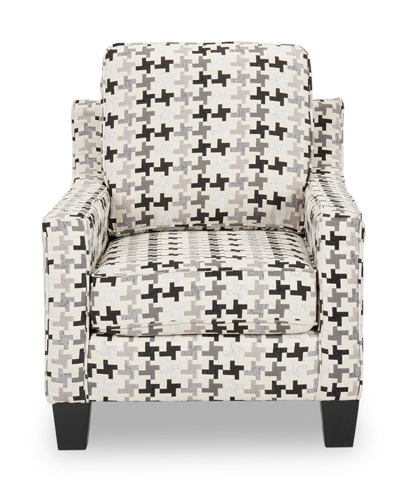 Fauteuil d’appoint Sawyer de 31 po en tissu - multicolore