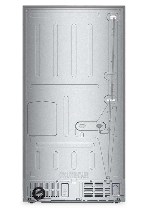 Réfrigérateur Whirlpool de 29 pi3 et de 36 po à portes françaises - acier inoxydable résistant aux traces de doigts - WRMF3536SZ