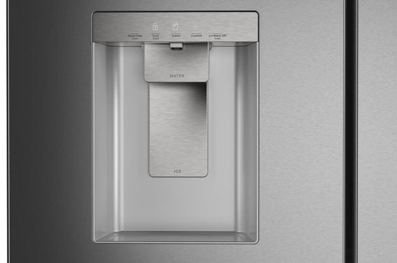 Réfrigérateur Whirlpool de 29 pi3 et de 36 po à portes françaises - acier inoxydable résistant aux traces de doigts - WRMF3536SZ